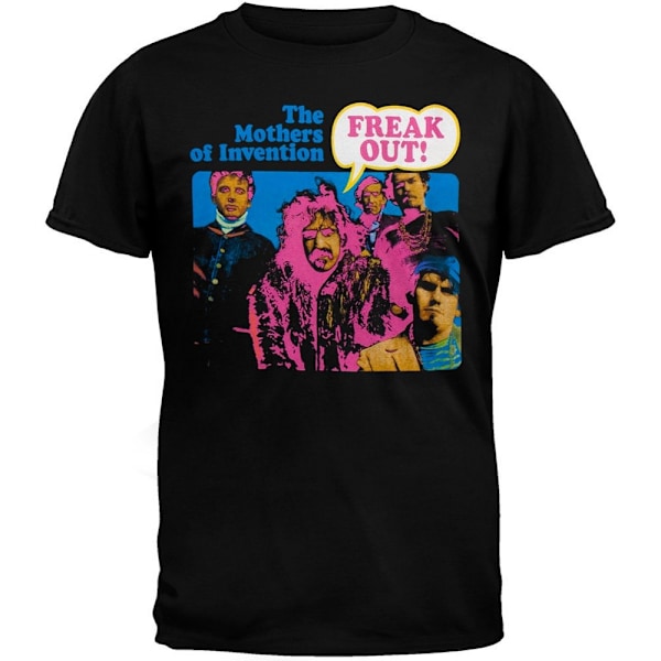 Frank Zappa Unisex Adult Freak Out! T-shirt M Svart Black M