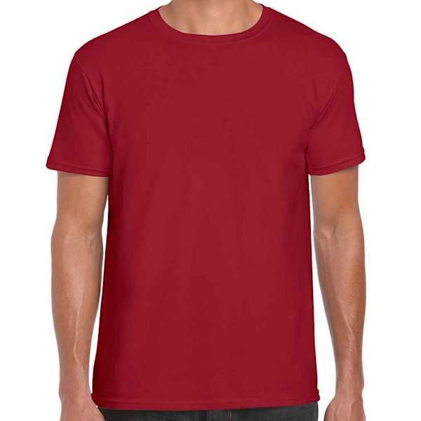 Gildan Soft Style Ringspun T-shirt för män 3XL Cardinal Red Cardinal Red 3XL