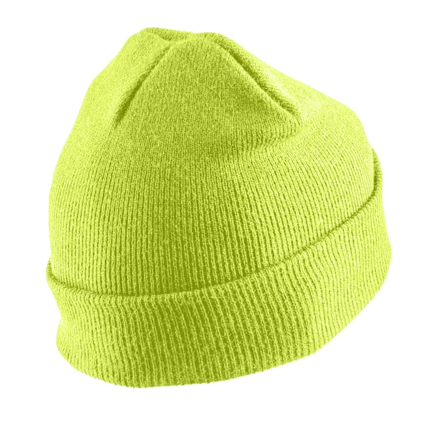 Result Äkta Återvunnen Unisex Vuxen Thinsulate Tryckbar Mössa Fluorescent Yellow One Size