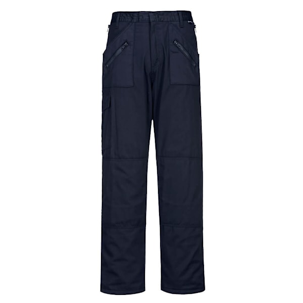Portwest Action Fodrade Arbetsbyxor Herr XS R Marinblå Navy XS R