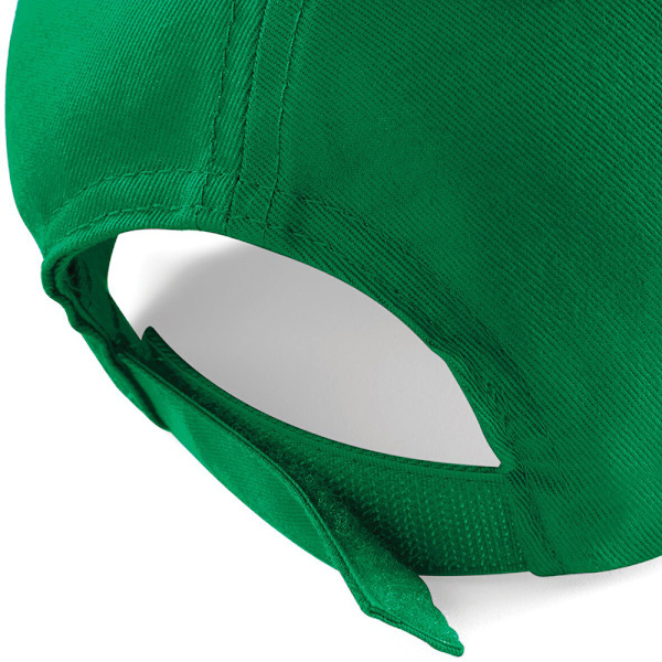 Beechfield Plain Unisex Junior Original 5 Panel Baseball Cap On Kelly One Size