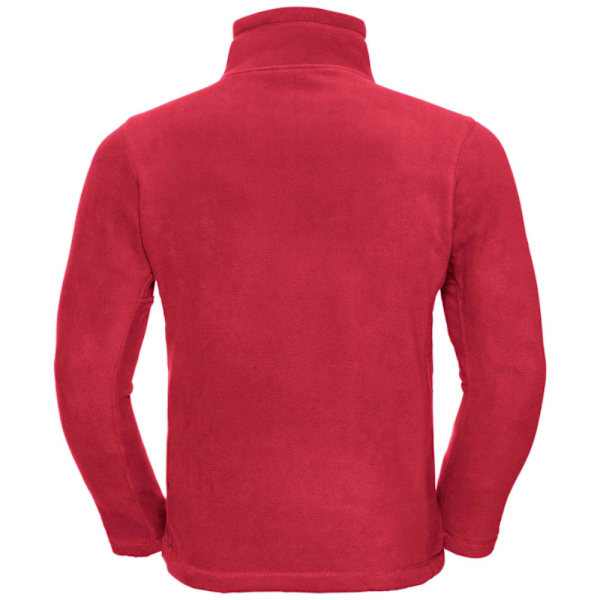 Russell Herr 1/4 Zip Outdoor Fleece Top L Klassisk Röd Classic Red L