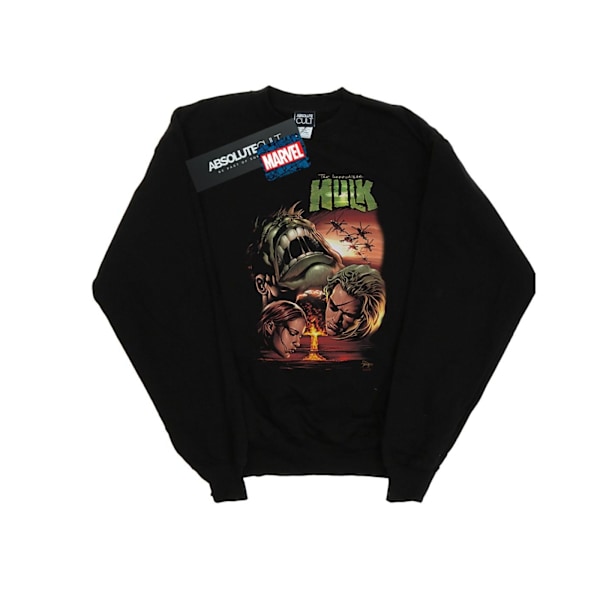 Marvel Herr Incredible Hulk Dead Like Me Sweatshirt 4XL Svart Black 4XL