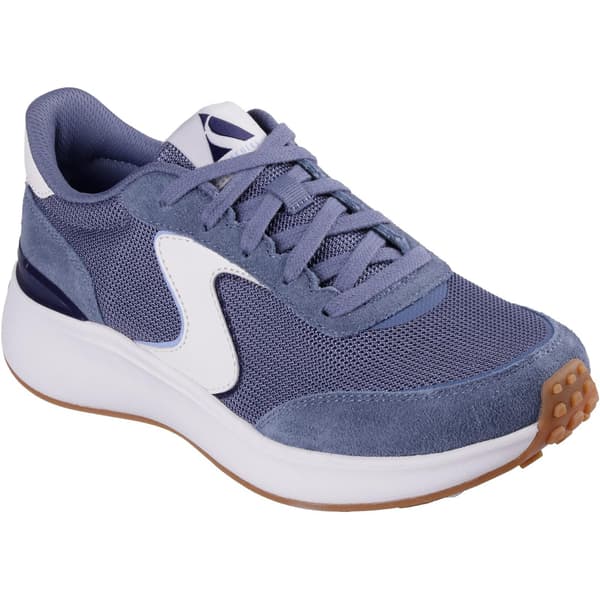 Skechers Dam/Damer BLVD Retro Mockaskor 3 UK Navy Navy 3 UK