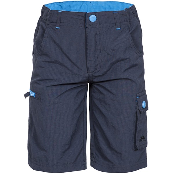 Trespass Marty Cargo Shorts för pojkar 3-4 år Marinblå Navy 3-4 Years