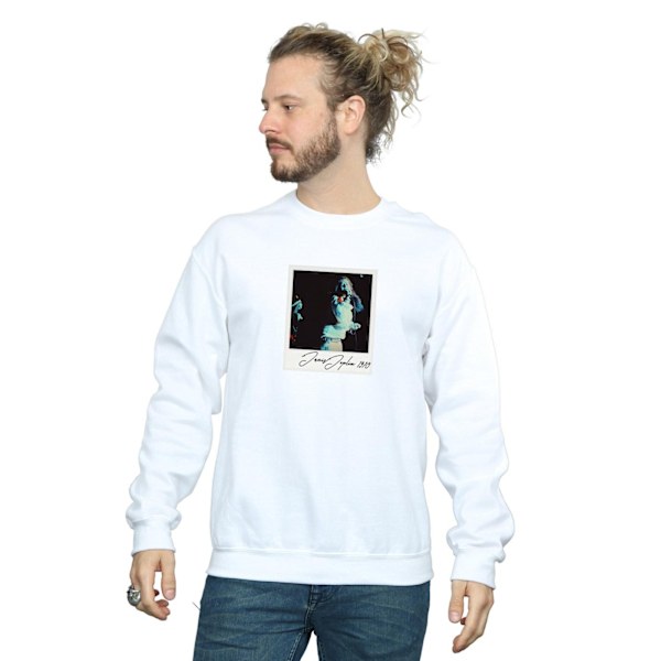 Janis Joplin Mens Memories 1970 Sweatshirt S Vit White S