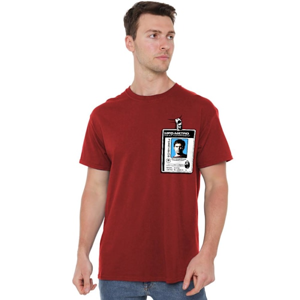 Dexter Herr Badge T-Shirt M Cardinal Cardinal M