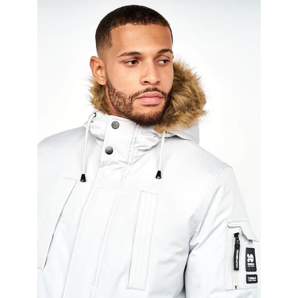 Crosshatch Herr Parkmoore Parka L Putty Putty L