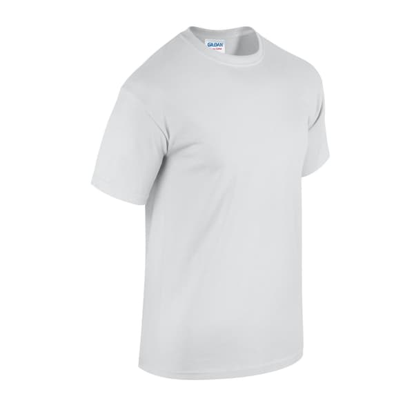 Gildan Unisex Bomull T-shirt S Vit White S
