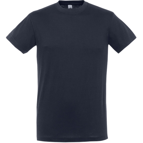 SOLS Herr Regent kortärmad T-shirt 3XL Marinblå Navy 3XL