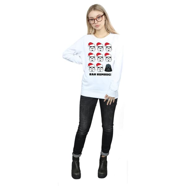 Star Wars Dam/Dam Jul Humbug Tröja S Vit White S