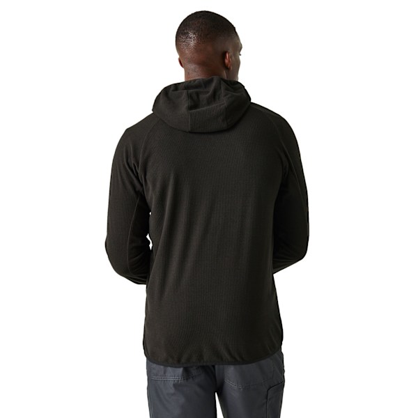 Regatta Professional Herr Full Zip Fleecejacka M Svart/Lime G Black/Lime Green M