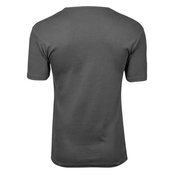 Tee Jays Herr Interlock Kortärmad T-shirt L Pudervit Powder Grey L