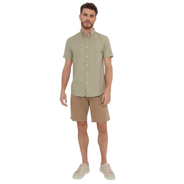 Threadbare Herr Leo Regular Skjorta S Salvia Sage S