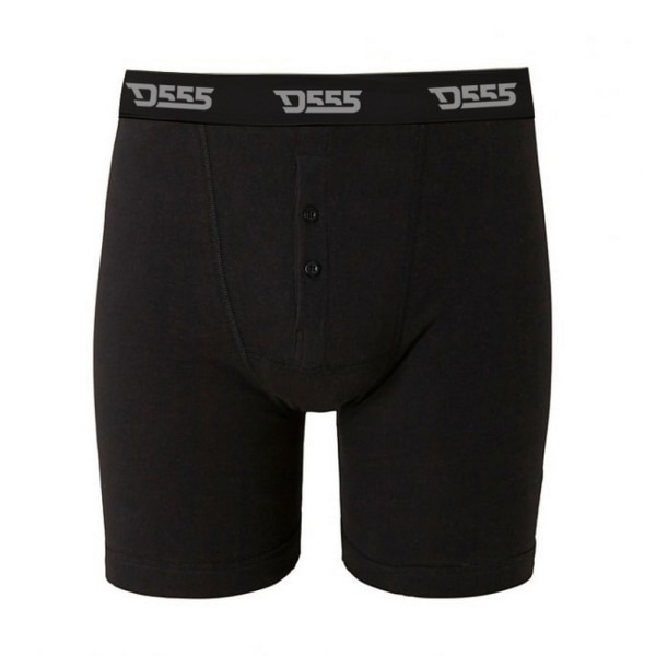 D555 Herr Kingsize Driver 2 Boxer (paket med 3) 8XL Svart Black 8XL