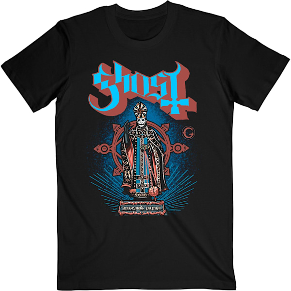 Ghost Unisex Adult Habemus Papam T-Shirt XL Svart Black XL