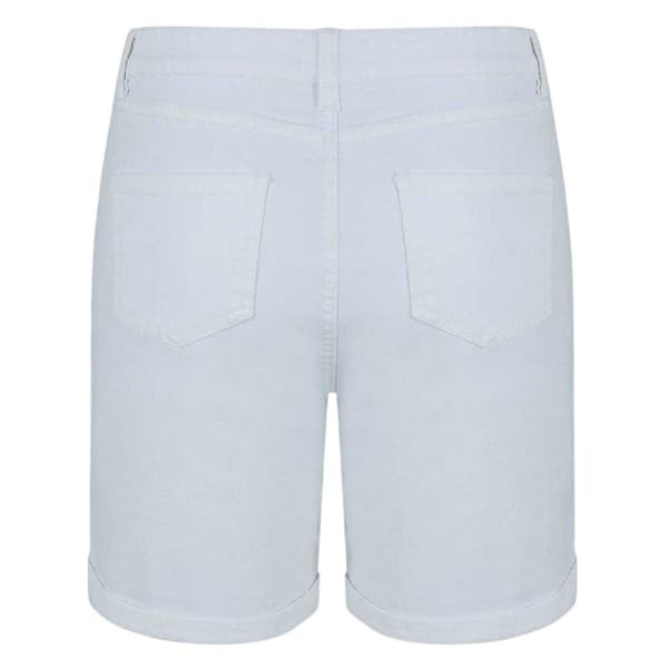 Be You Shorts i denim för dam 10 UK Vit White 10 UK