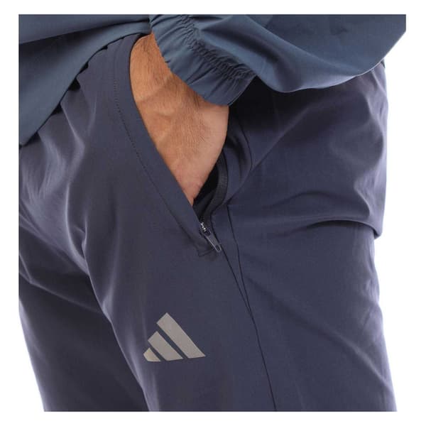 Adidas Herr Vävd Träningsoverallsbyxa S Marinblå Navy S