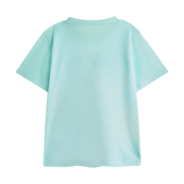 Moana Flickor Kortärmad Lång Pyjamas Set 3-4 År Blå Blue 3-4 Years