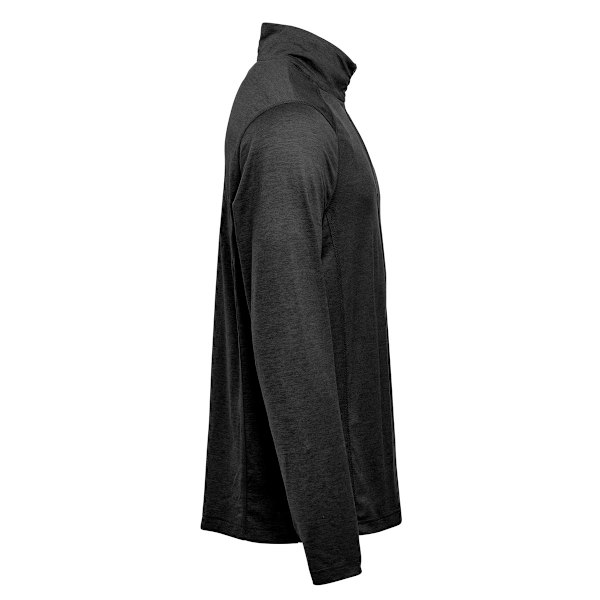 Stormtech Milano Zippad Pullover för män S Svart Black S