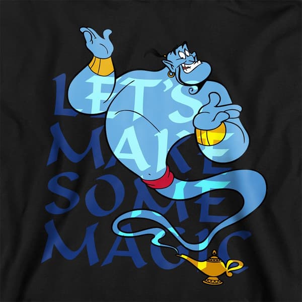 Aladdin Barn/Barn Låt Oss Trolla Ande Pullover Hoodie Black 12-13 Years