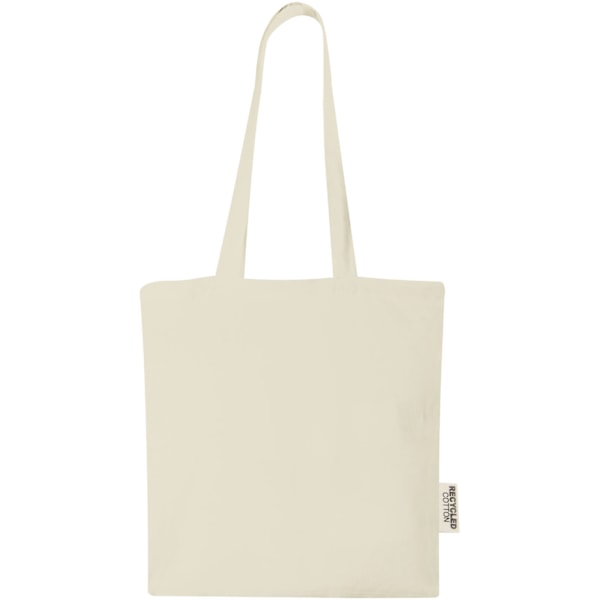 Madras återvunnen bomull 7L Tote Bag One Size Natural Natural One Size