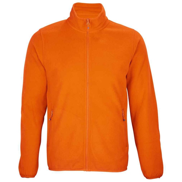 SOLS Herr Factor Återvunnen Fleecejacka 4XL Orange Orange 4XL