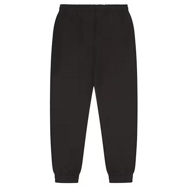 Casual Classics Unisex Vuxen Premium Kammad Bomull Joggingbyxor Black XS