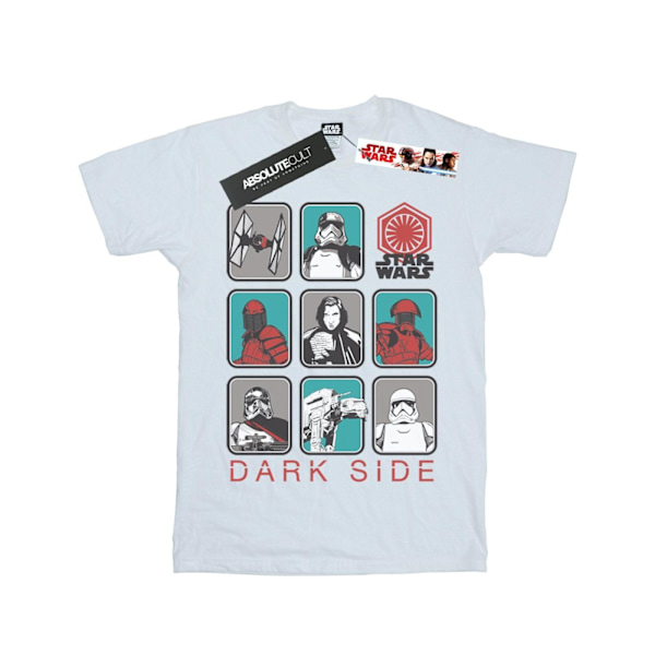 Star Wars Boys The Last Jedi Dark Side Multi Character T-Shirt White 5-6 Years