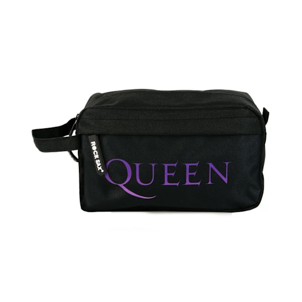 Rock Sax Queen Logo Toiletry Bag One Size Black Black One Size
