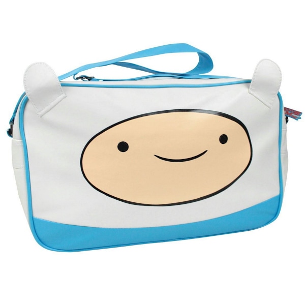 Adventure Time Barnväska/Barn Finn Messenger Bag One Size Vit White/Blue One Size