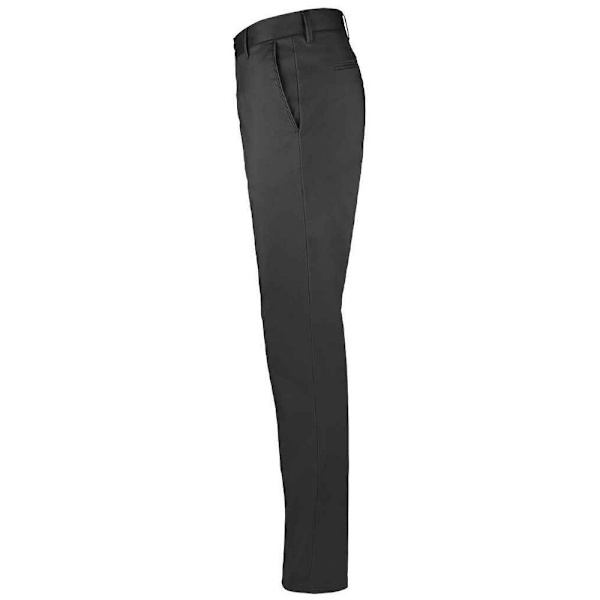 SOLS Herr Jared Stretch Slim Kostymbyxor 42R Svart Black 42R
