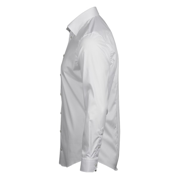 Tee Jays herr stretchskjorta M vit White M