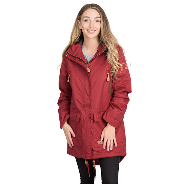 Trespass Dam/Kvinnor Clea Vattentät Parka XL Merlot Merlot XL