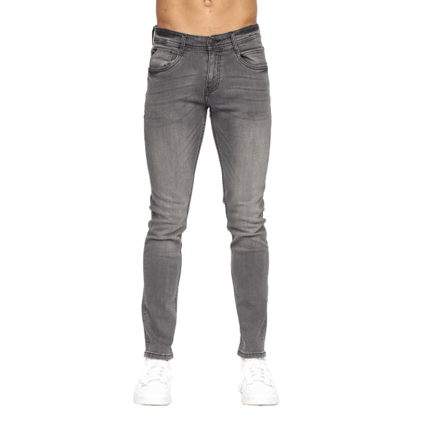 Duck and Cover Herr Maylead Slim Jeans 34S Grå Grey 34S