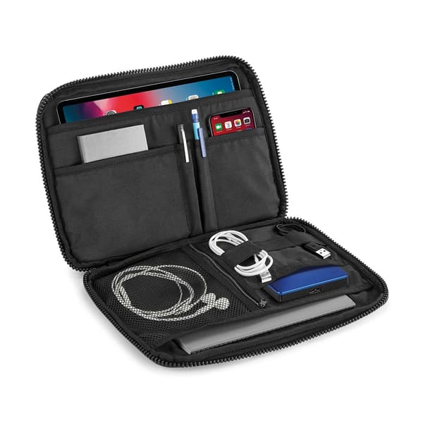 BagBase Essential Tech Organiser One Size Svart Black One Size