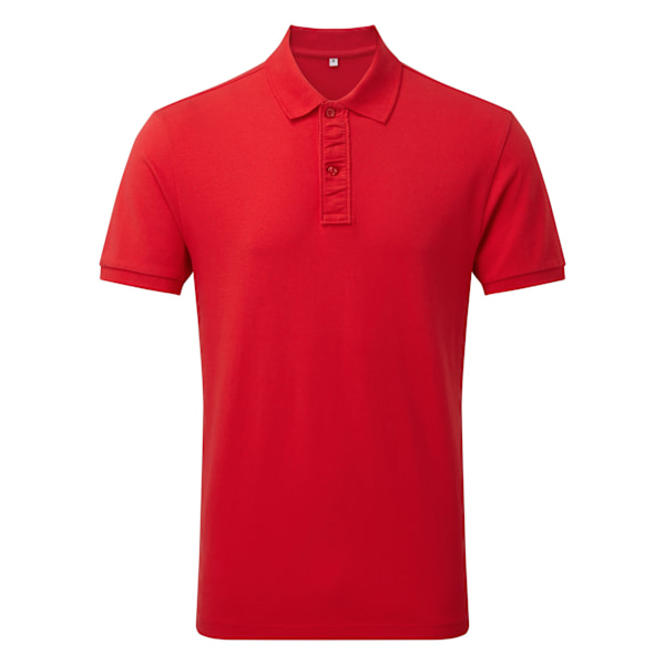 Asquith & Fox Herr Infinity Stretch Poloskjorta M Cherry Red Cherry Red M