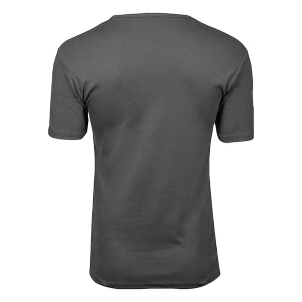 Tee Jays Herr Interlock T-shirt XL Puddergrå Powder Grey XL