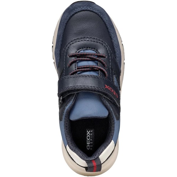 Geox Rooner Sneakers för Pojkar Storlek 11 UK Barn Navy/Mörkröd Navy/Dark Red 11 UK Child