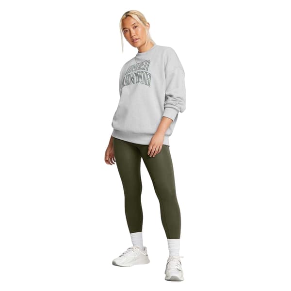 Under Armour Dam Icon Oversized Sweatshirt 10 UK Grå Grey 10 UK