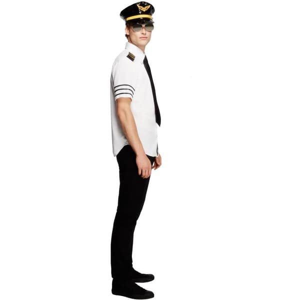 Fever Herr Mile High Pilotdräkt M Vit/Svart White/Black M