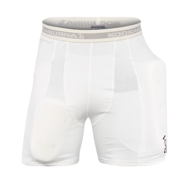 Kookaburra Mens Protective Padded Shorts S White White S