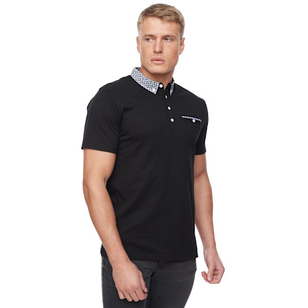 Bewley & Ritch Herr Kartier Poloskjorta L Svart Black L