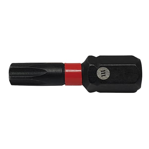 Forgefix Forgefast Impact Bits, Torx-kompatibla TX25 x 25mm Bla Black Phosphate TX25 x 25mm
