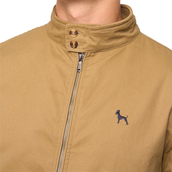 Bewley & Ritch Tavistock Harringtonjacka för män XL Tan Tan XL
