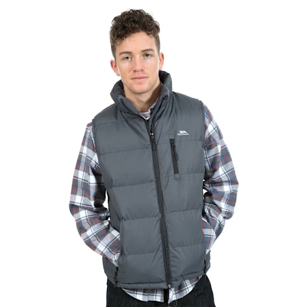 Trespass Mens Clasp Padded Gilet/Bodywarmer L Flint Flint L