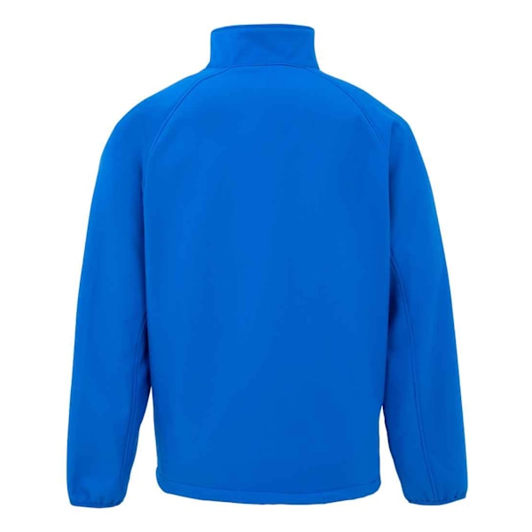 Result Äkta Återvunnen Herr Tryckbar Softshelljacka M Roya Royal Blue M