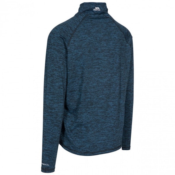 Trespass Gerry Active Top XS Vibrant Blue Fleck för män Vibrant Blue Fleck XS