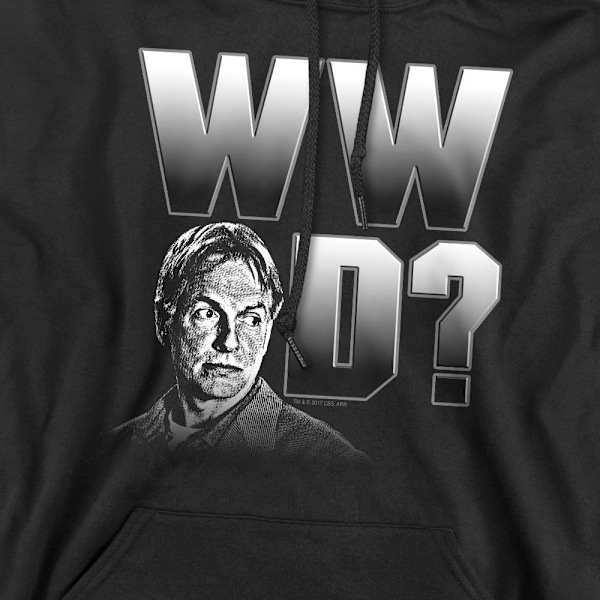 NCIS Herr What Would Gibbs Do Hoodie XL Svart Black XL