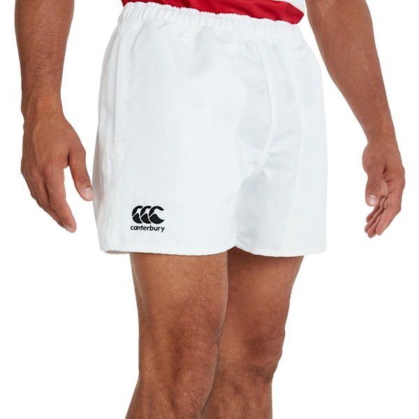 Canterbury Mens Professional Polyester Shorts M White White M